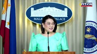 "Freedom of expression, hindi po ito sinasawata ng Pangulo," sabi ni Usec. Claire Castro.