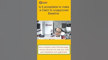 Using unapproved Baseline for EOT Claim