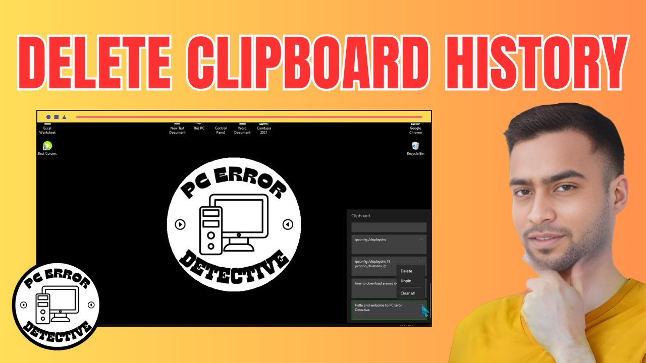 How to Delete Clipboard History in PC