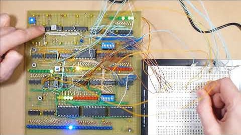 8 bit CPU Control Logic test - The Inspector