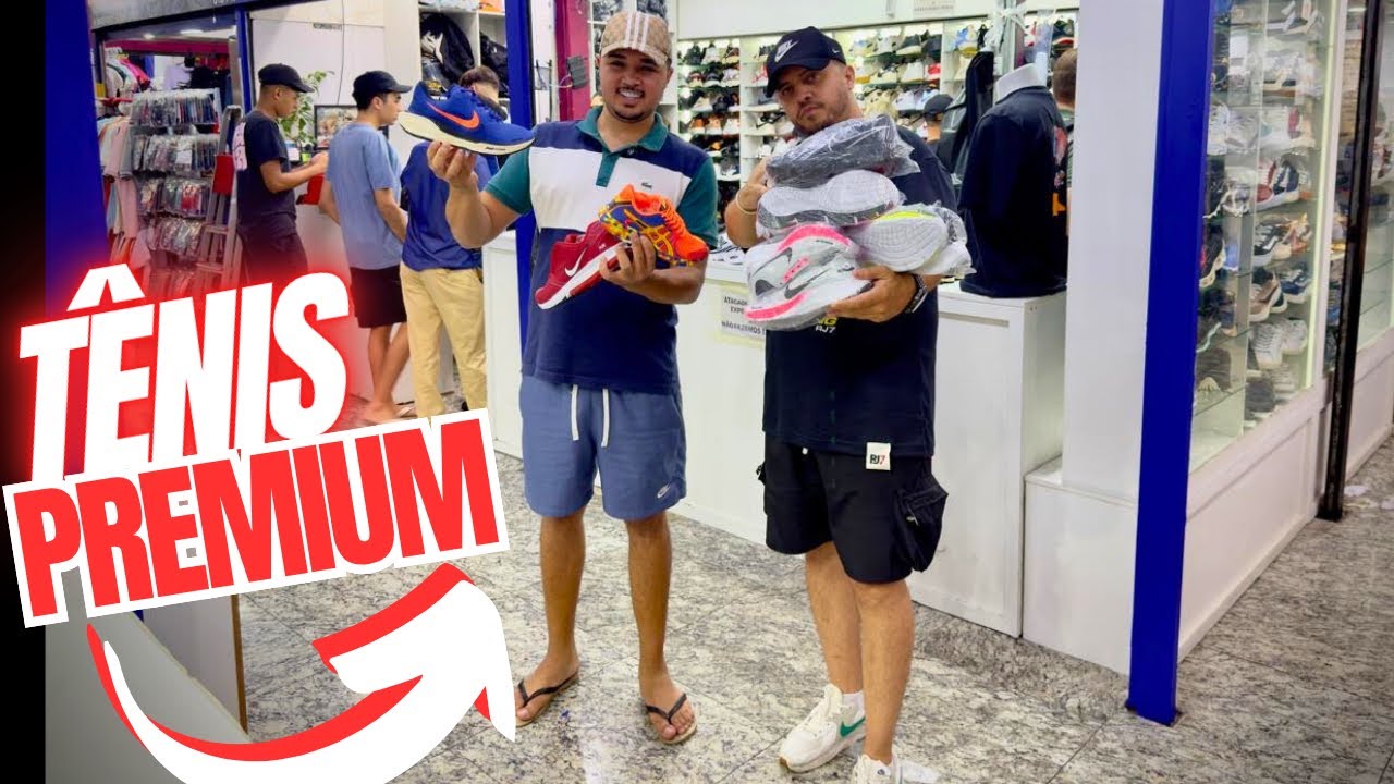 🔥👟A LOJA MAIS FAMOSA DO BRÁS COM TÊNIS PREMIUM COM PREÇOS BAIXOS E MUITO QUALIDADE! #brás #sneakers