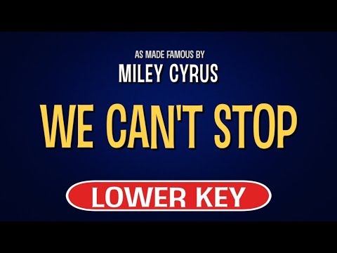 Video thumbnail for Miley Cyrus - We Can't Stop