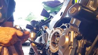 Kawasaki Z1000 slipper clutch Part 2 screenshot 3