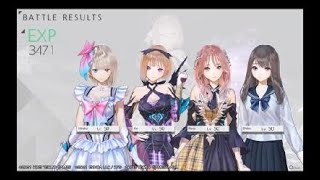 BLUE REFLECTION: Second Light Rena's Ether Tide skill