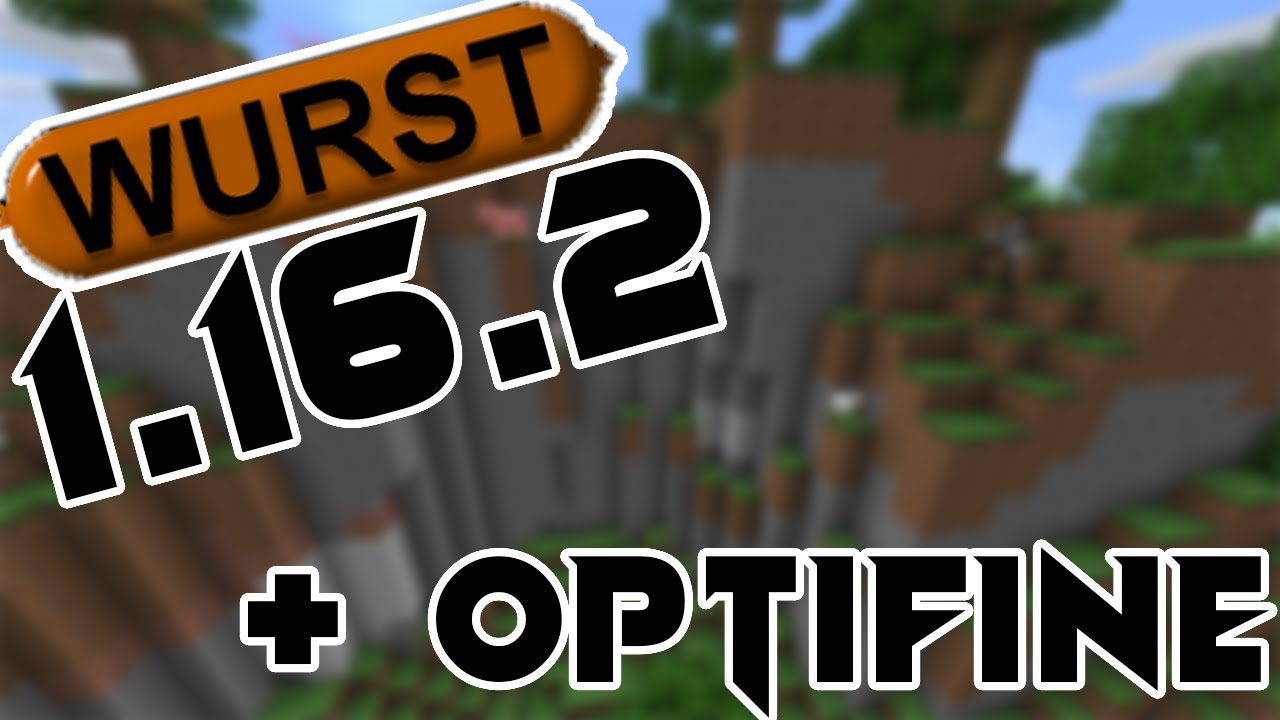How to install wurst 1 16 2 with optifine youtube