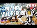 MY NEW KILL RECORD! - PS4 Apex Legends