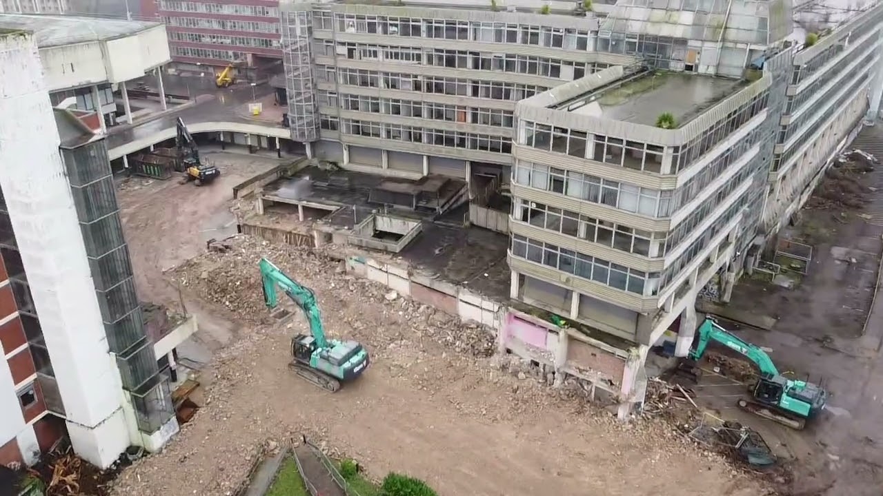 Anglia Square Multi Million Pound Demolition 