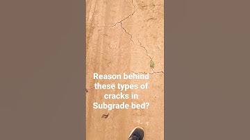 Reason behind these types of cracks in Subgrade bed?#viral #highway #civil #civilguruji
