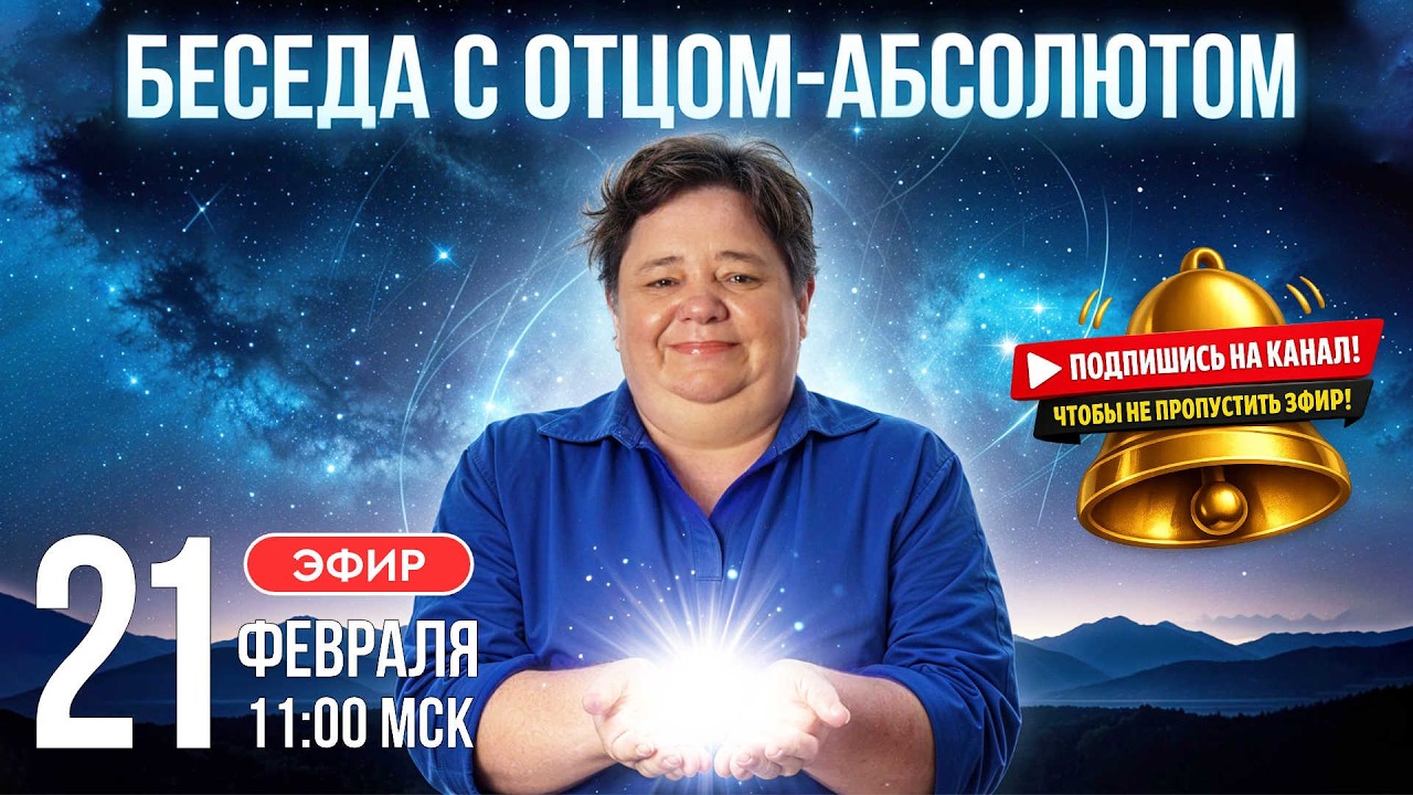 Общение с Отцом-Абсолютом. Прямой эфир с Ириной Подзоровой