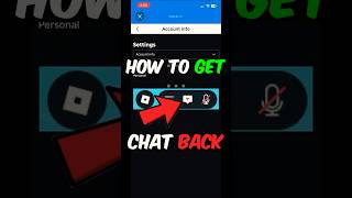 How To Get CHAT BACK On Roblox (2026 Guide)