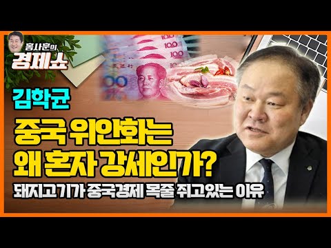 [홍사훈의 경제쇼] 김학균ㅡ중국 위안화는 왜 혼자 강세인가?｜KBS 220415 방송