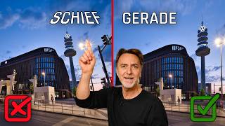 Luminar NEO ✱ Schnell gelöst ✱ Gebäude RICHTIG ausrichten