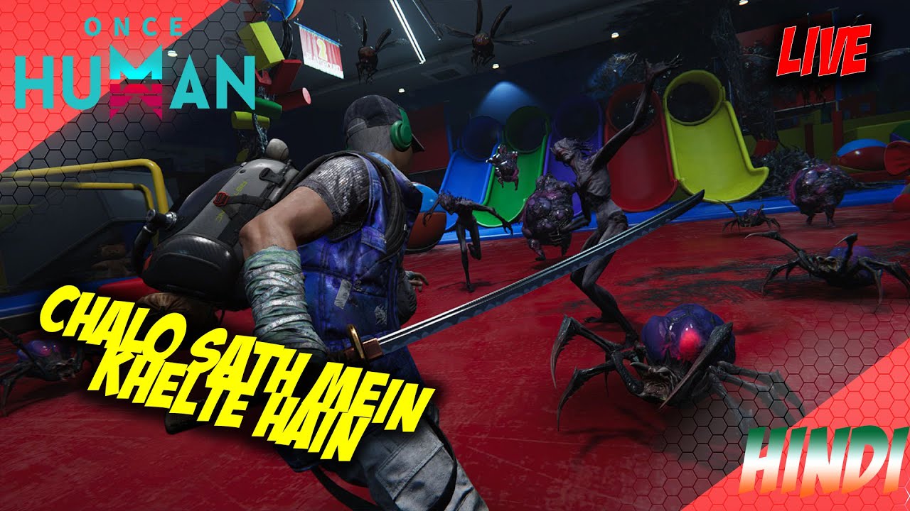 🔴 LIVE: Once Human India | Let's play together🔥