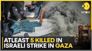 Israel-Gaza War: At Least Five Killed in Latest Israeli Strike | WION
