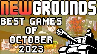 Newgrounds Monthly Game Review (Best of October 2023)