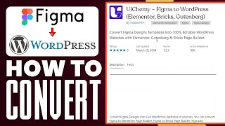 Figma To WordPress Tutorial 2025 | How To Convert Figma To WordPress