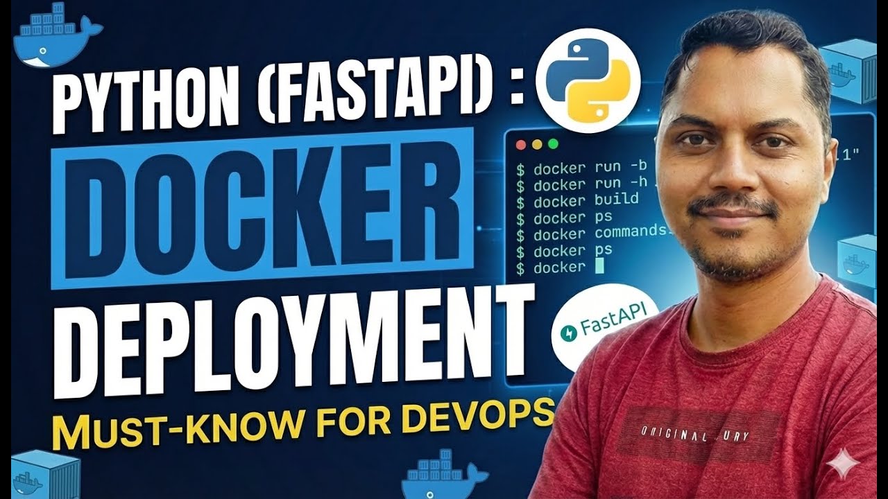 Deploy a FastAPI Python App with Docker in 15 Minutes ⚡ (Beginner ...