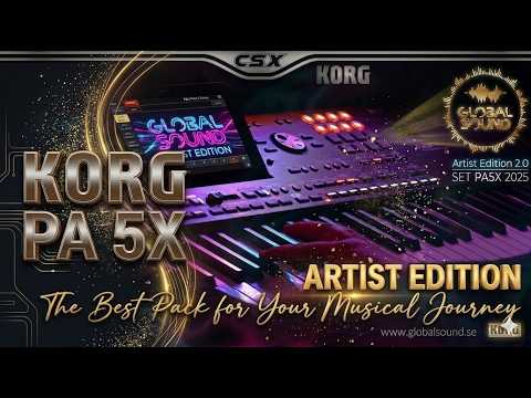 KORG PA5X GLOBAL SOUND ARTIST EDTION SOUND & STYLE DEMO - YouTube
