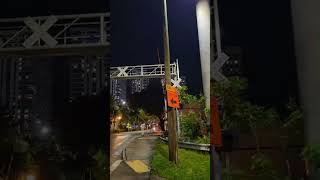 New Railroad Crossing in the Hood | Downtown Miami at Night