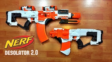 [COMMUNITY] Nerf DESOLATOR 2.0 | 3D-printed Attachment Adapter by TERIN