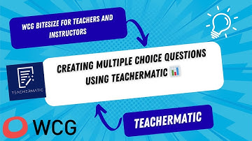 Creating Multiple Choice Questions using Teachermatic  📊