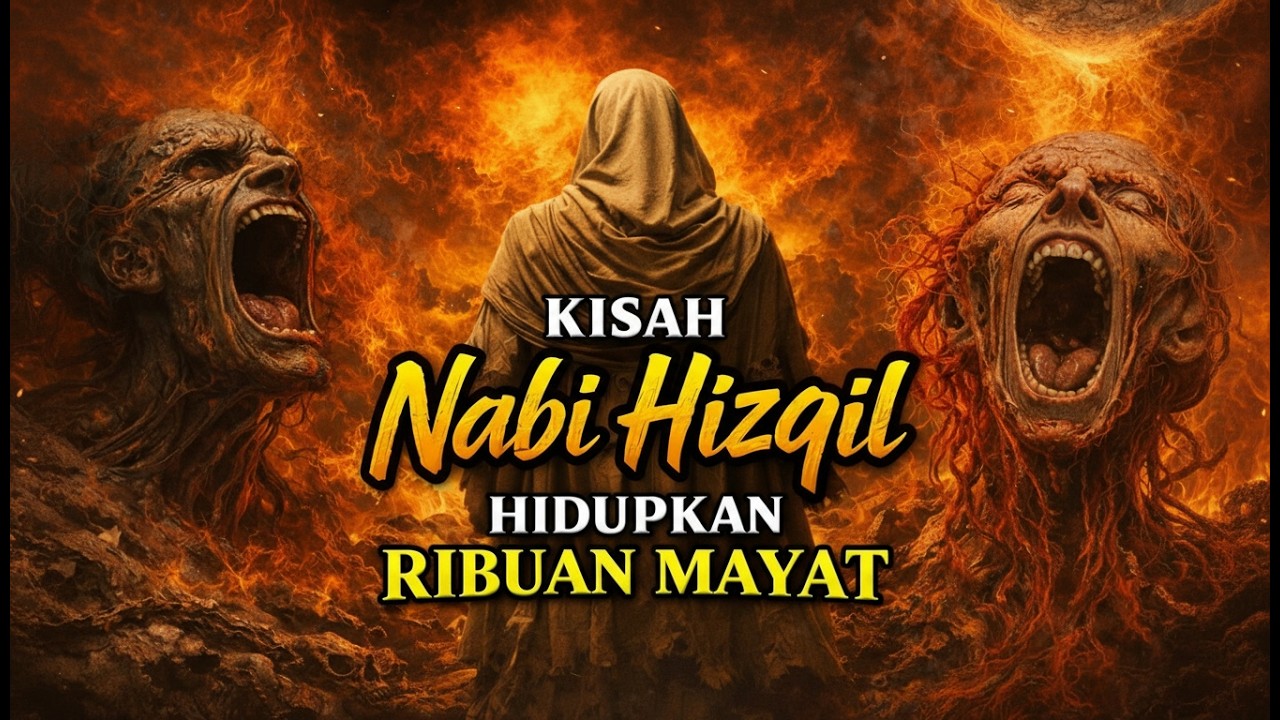 Kisah yang Jarang Diceritakan!!! Nabi Hizqil AS, Ribuan Orang Mati, Lalu Hidup Kembali