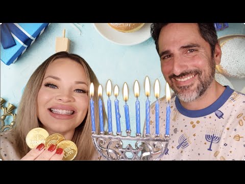ASMR Celebrating Hanukkah (HEBREW SPEAKING)