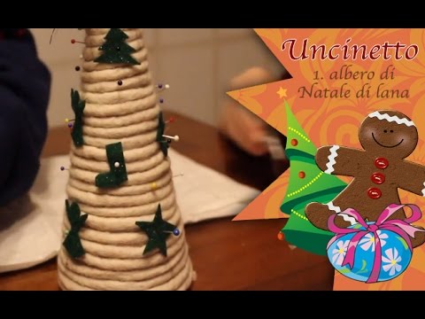 Lavoretti Di Natale Per Bambini Youtube.Lavoretti Vari Albero Di Natale In Lana Fatto Dai Bambini Youtube