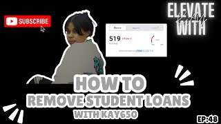 How To Remove Student Loans