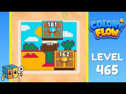 Colony Flow Level 465 Walkthrough Solution