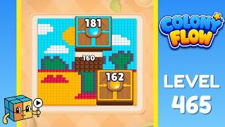 Colony Flow Level 465 Walkthrough Solution