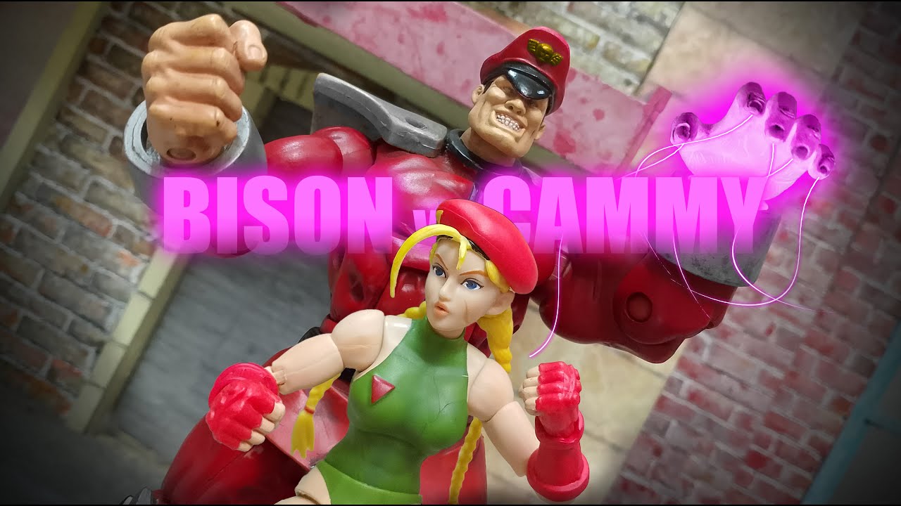 Cammy vs Bison (STOP MOTION)