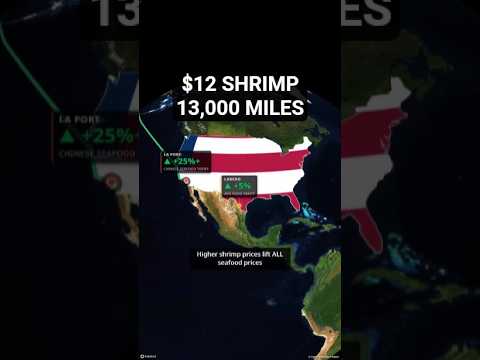 Your Shrimp Traveled 13,000 Miles to Cost You $12