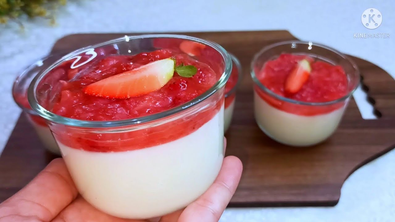 تحلية 👌اذا عندك نصف لتر حليب حضري هاذ التحلية في رمشة عين بدون تكاليف