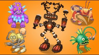 New Epic Wubbox (Fire Haven) Duets with every monster in Island | My Singing Monsters | Full Song