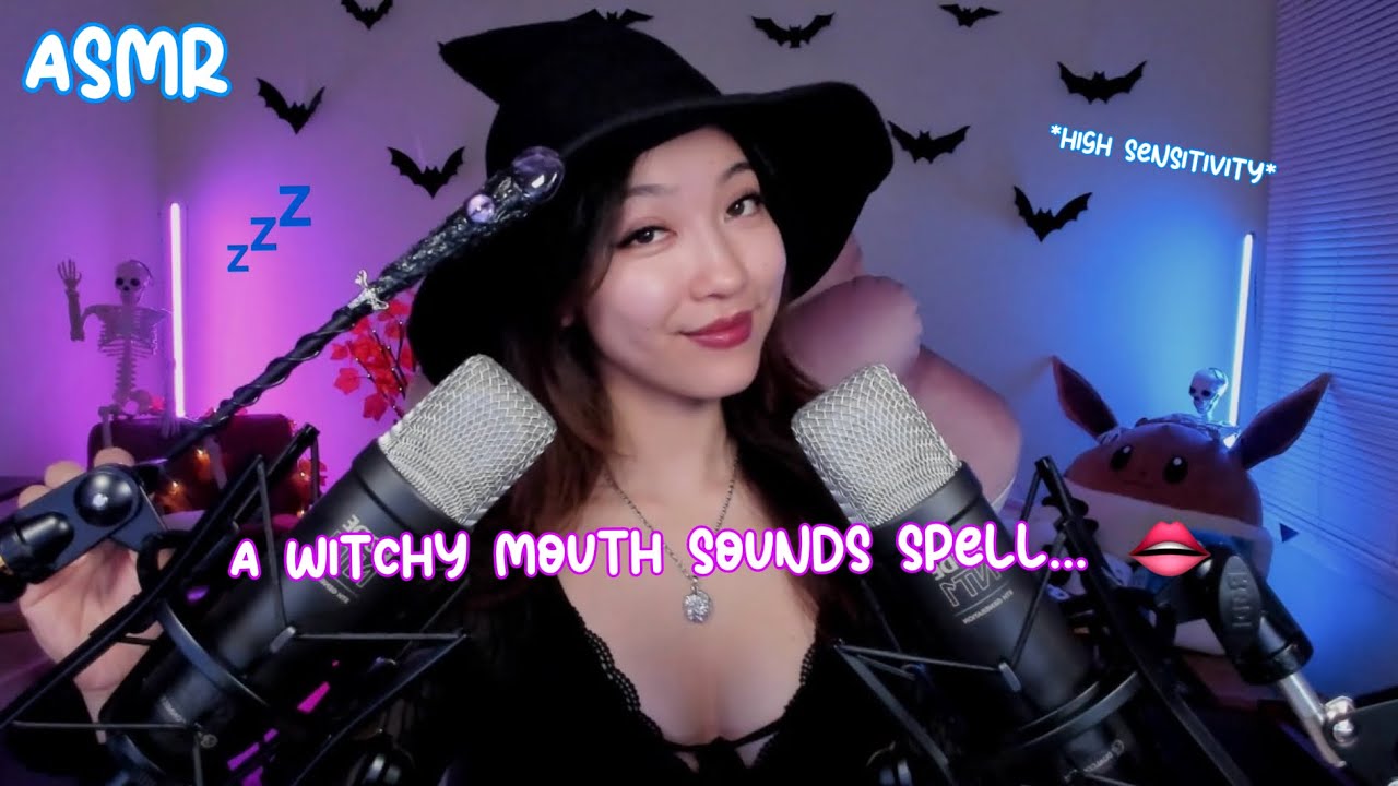 ASMR INTENSE Mouth Sounds 👄 Witch Casts A Sleepy Spell On You… 🪄 + Tinglest Tapping Combo 💤 