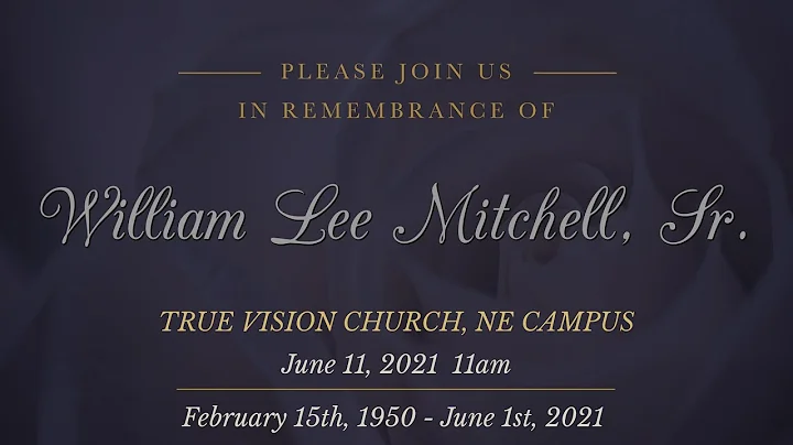 2021-11-6  Celebration Of Life Wilbert Lee Mitchel...