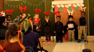 Liam at Alpha Daycare's Christmas concert - Dec. 12th 2012