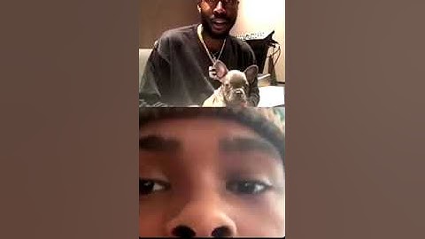 Freddie Gibbs and Jay Versace roasting each other on IG LMAO