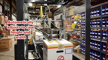 Little David LD-16AE Fully Automatic Case Sealer for the Egg Industry | ProPac.com