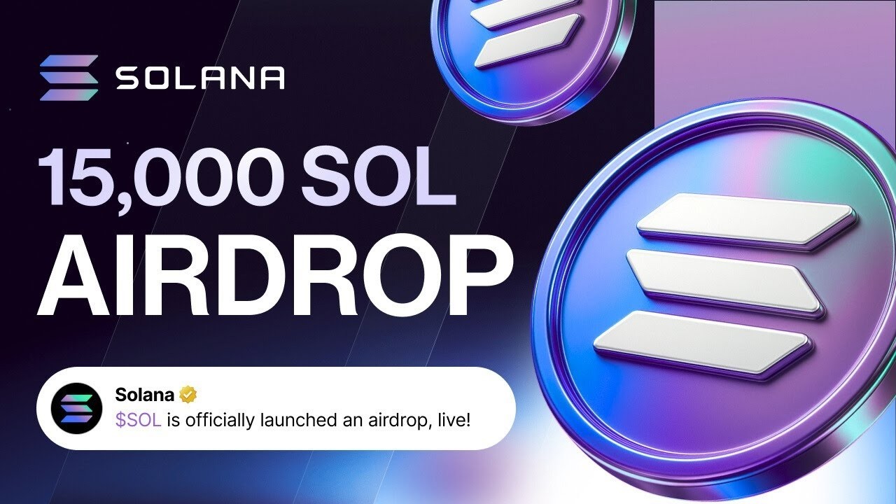 Official Solana Airdrop! How to Get Free SOL Now! | Claim Up To 5 $SOL!  Full Guide