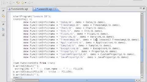 Essential EGL+Batch - Lesson 20 Delegate Field