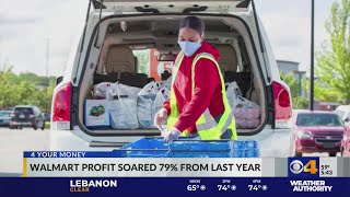 Walmart shows strong profits during pandemic