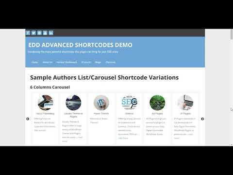 How to best present your Authors in a Multi-Vendor Easy Digital Downloads Store?