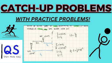 HOW  TO SOLVE CATCH UP PROBLEMS PHYSICS | Catch Up Problems | Grade 11/12 Physics | Physics Problems
