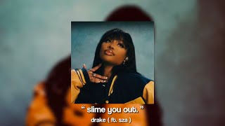 Download Lagu slime you out (drake ft. sza) sped up MP3