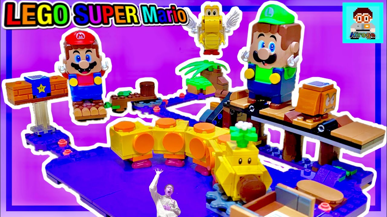 早い者勝ち Hana-chan is super moving! LEGO Super Mario Hana-chan Shake Action