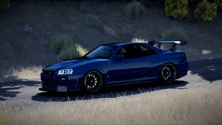 Assetto Corsa - Nissan Skyline R34 | Controller Gameplay + download