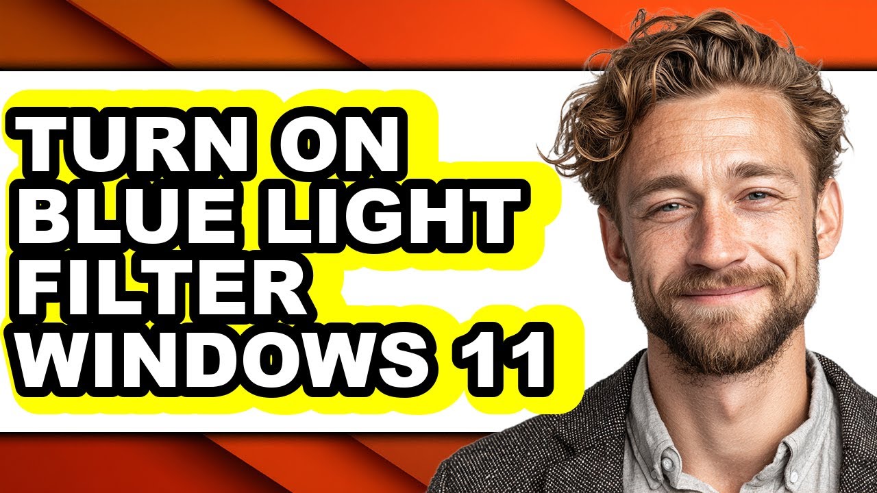 How to Turn on Blue Light Filter Windows 11 (easy Method) - YouTube