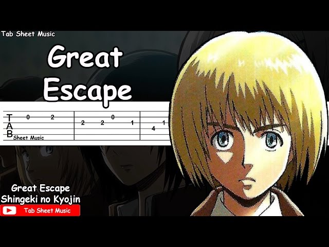 Songs lyrics - Great escape By attack on titan/Shingeki No Kyojin ending 2  (english) - Wattpad